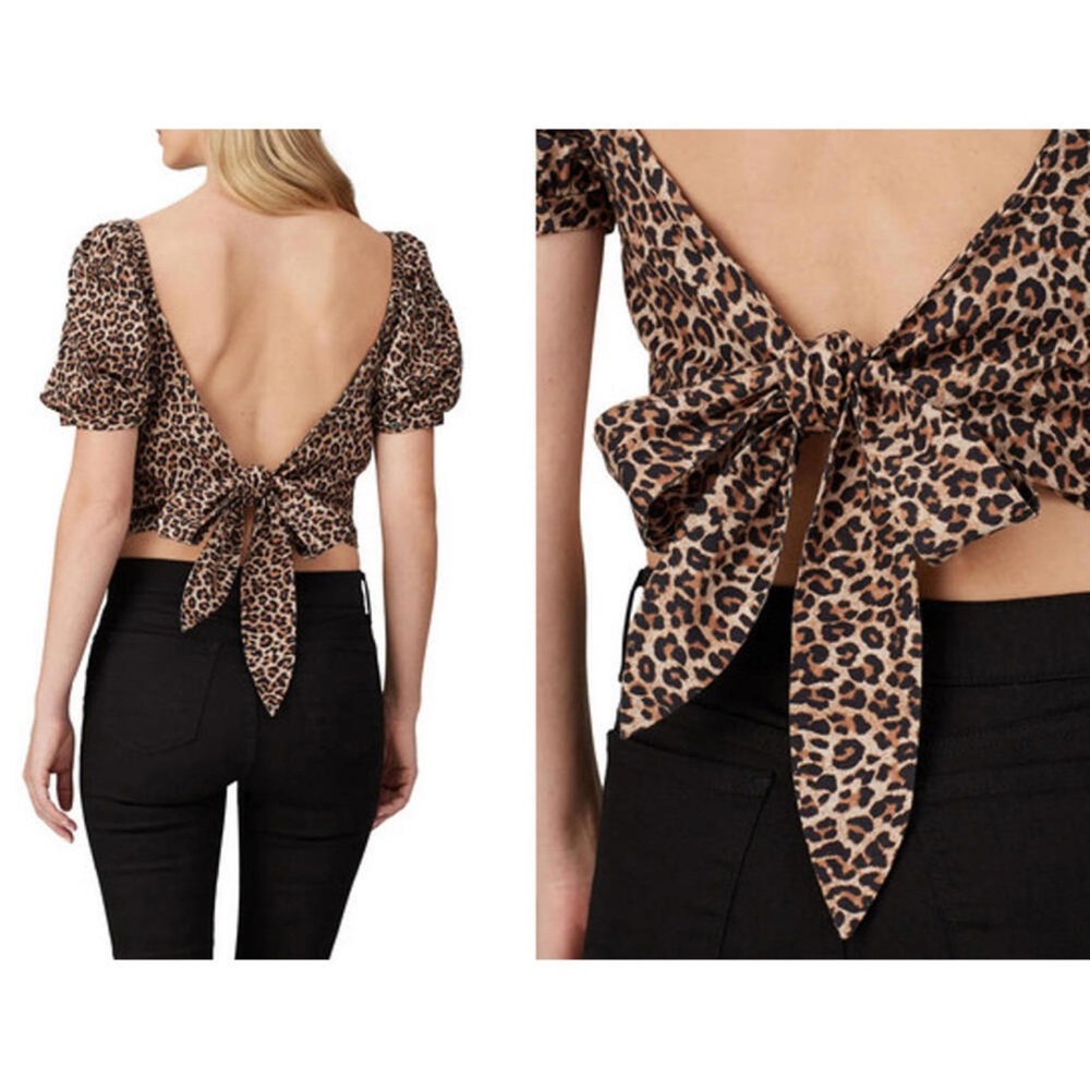 Marissa Webb Diane Canvas Print Top Size S